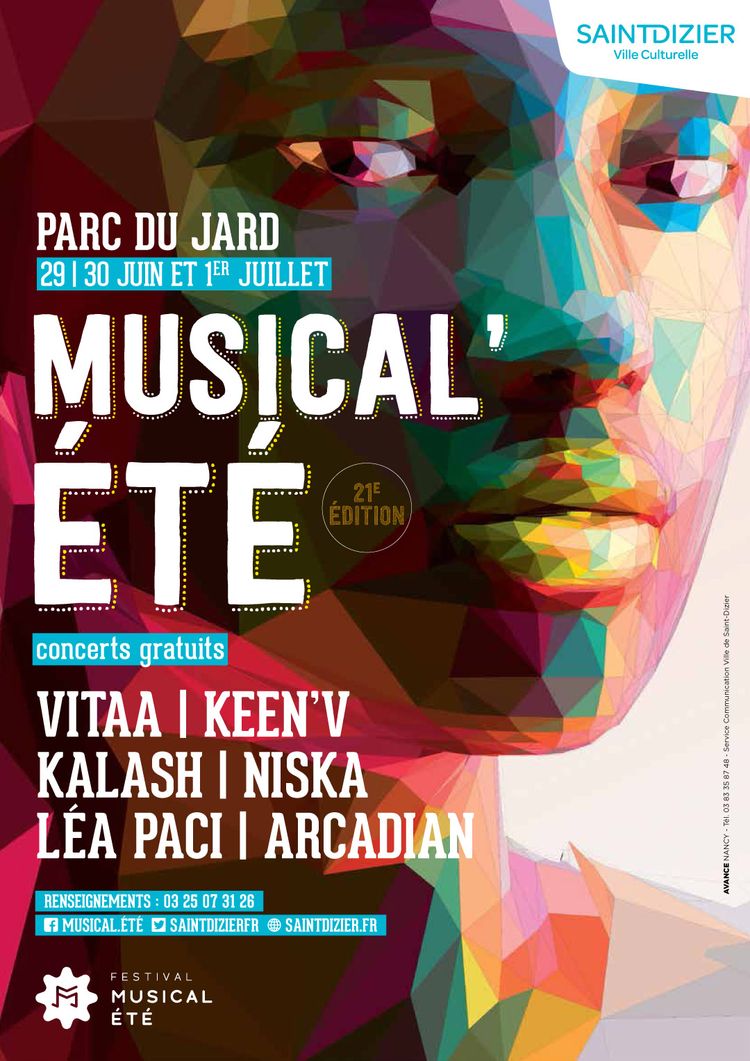 Affiche festival Musical'Été 2018
