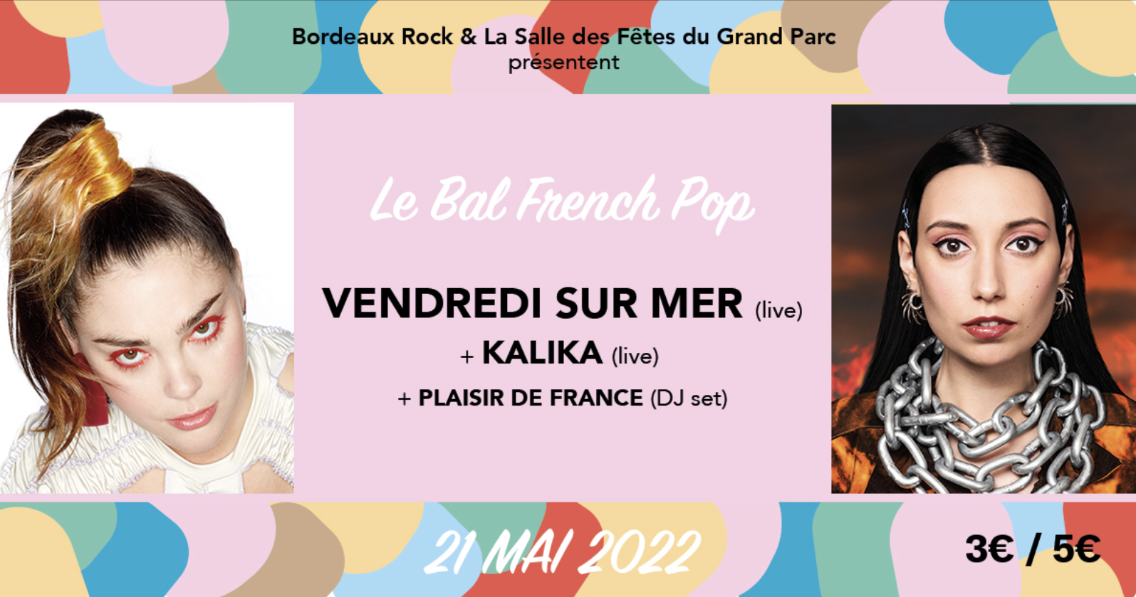 Le bal french pop de Bordeaux Rock au Grand Parc sur Longueur d'Ondes