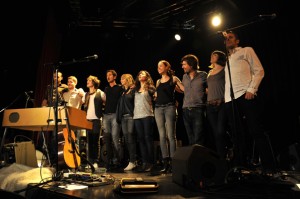 Florent Marchet et ses invités - Photo : Alain Dodeler