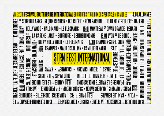 Festival Souterraine International
