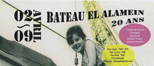 BATEAU EL ALAMEIN FÊTE SES 20 ANS BATEAU EL ALAMEIN FÊTE SES 20 ANS