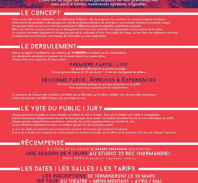 Tremplin Laboratoire d'Alfred