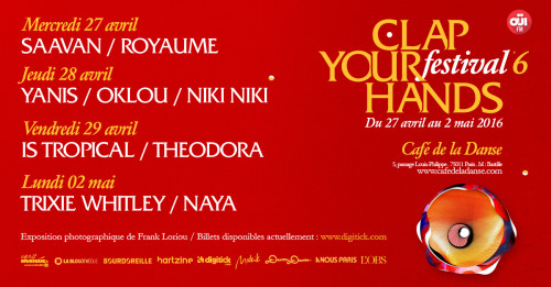 Festival Clap Your Hands 2016 - Longueur d'Ondes