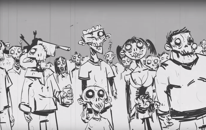 BARBERSHOP, "Living Dead" sur Longueur d'Ondes