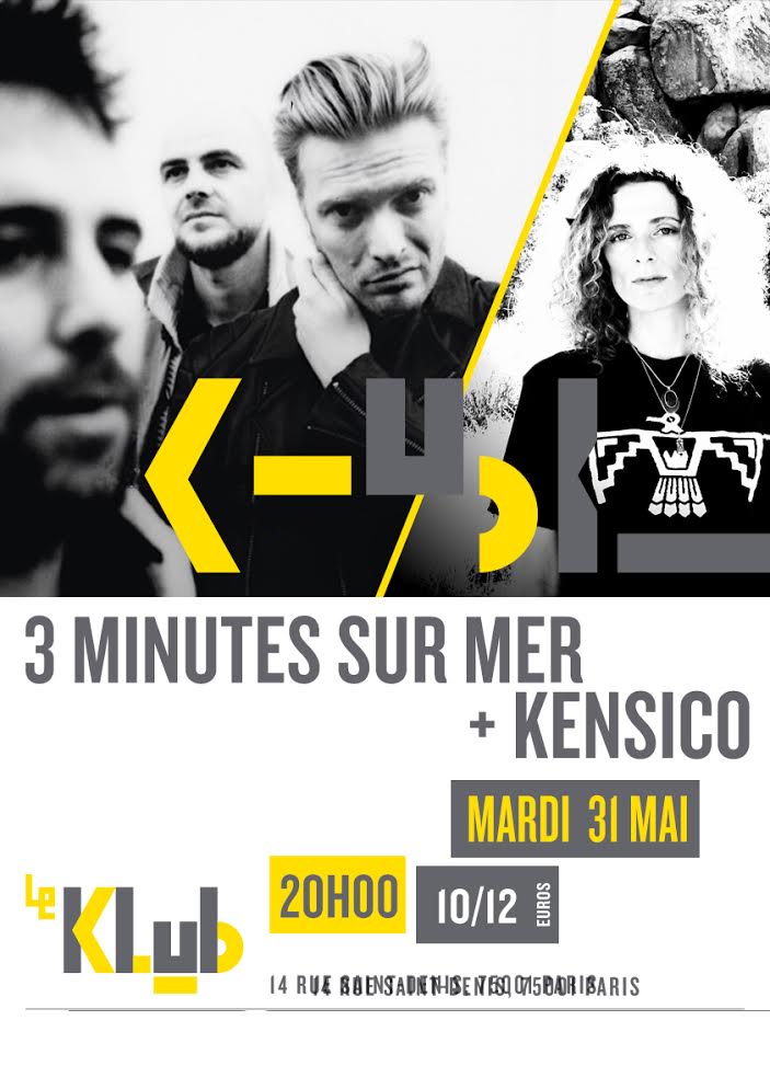 3 MINUTES SUR MER AU KLUB (PARIS) - Longueur d'Ondes