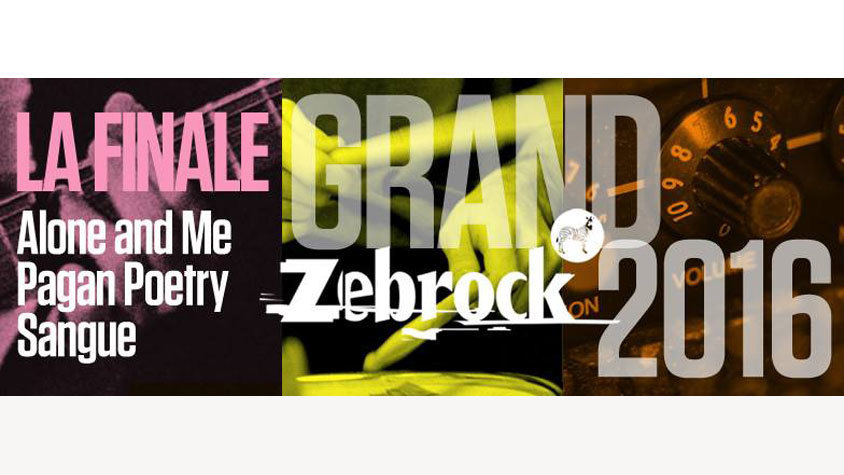Finale du Grand Zebrock 2016 - Longueur d'Ondes