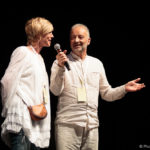 Festival Chansons & Mots d'Amou - Claudine et Arbon, organisateurs du festival © Marylène Eytier