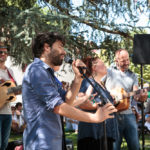 Festival Chansons & Mots d'Amou - Le Café Chanson avec Guillaume Barraband et Gaëlle Cotte - © Marylène Eytier - Longueur d'Ondes