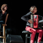Festival Chansons & Mots d'Amou - Hommage à Léo Ferré avec Céline Caussimon et Etienne Champollion - © Marylène Eytier - Longueur d'Ondes