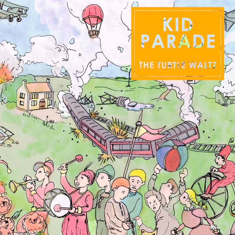 Kid Parade, leur album "The Turtle Waltz" sur Longueur d'Ondes