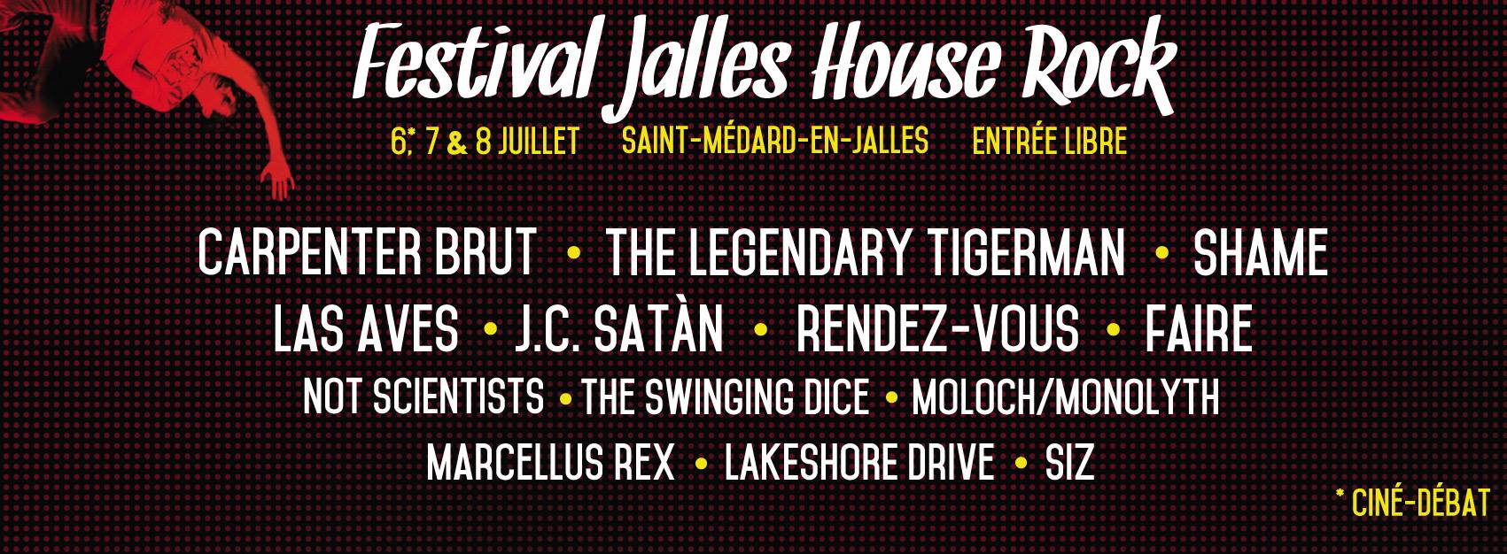 Programmation Festival Jalles House Rock 2017 sur Longueur d'Ondes Programmation Festival Jalles House Rock 2017 sur Longueur d'Ondes