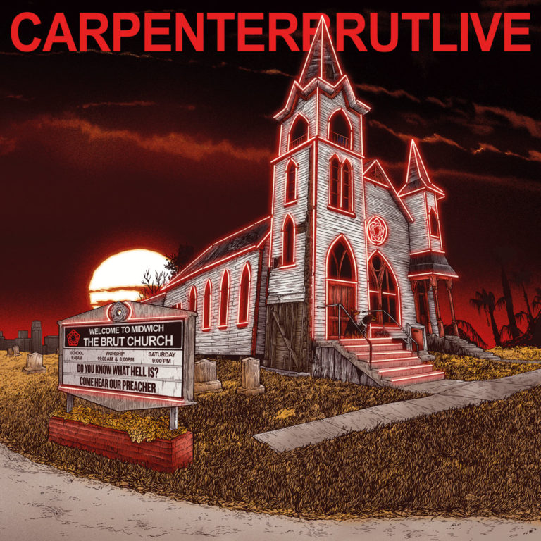 Carpenter Brut, l'album Carpenter brut live sur Longueur d'Ondes