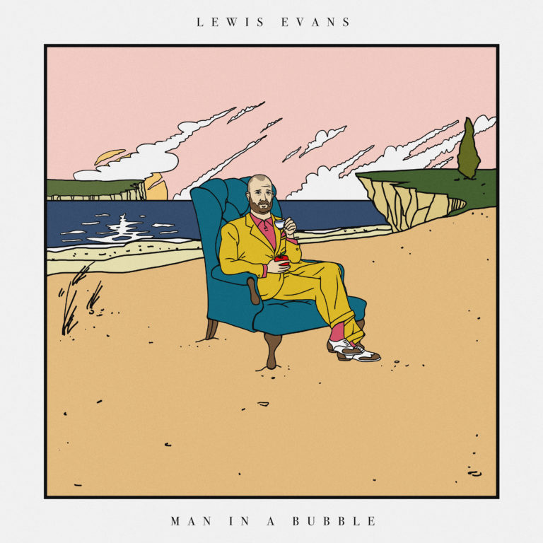 Lewis Evans, son album Man in a bubble