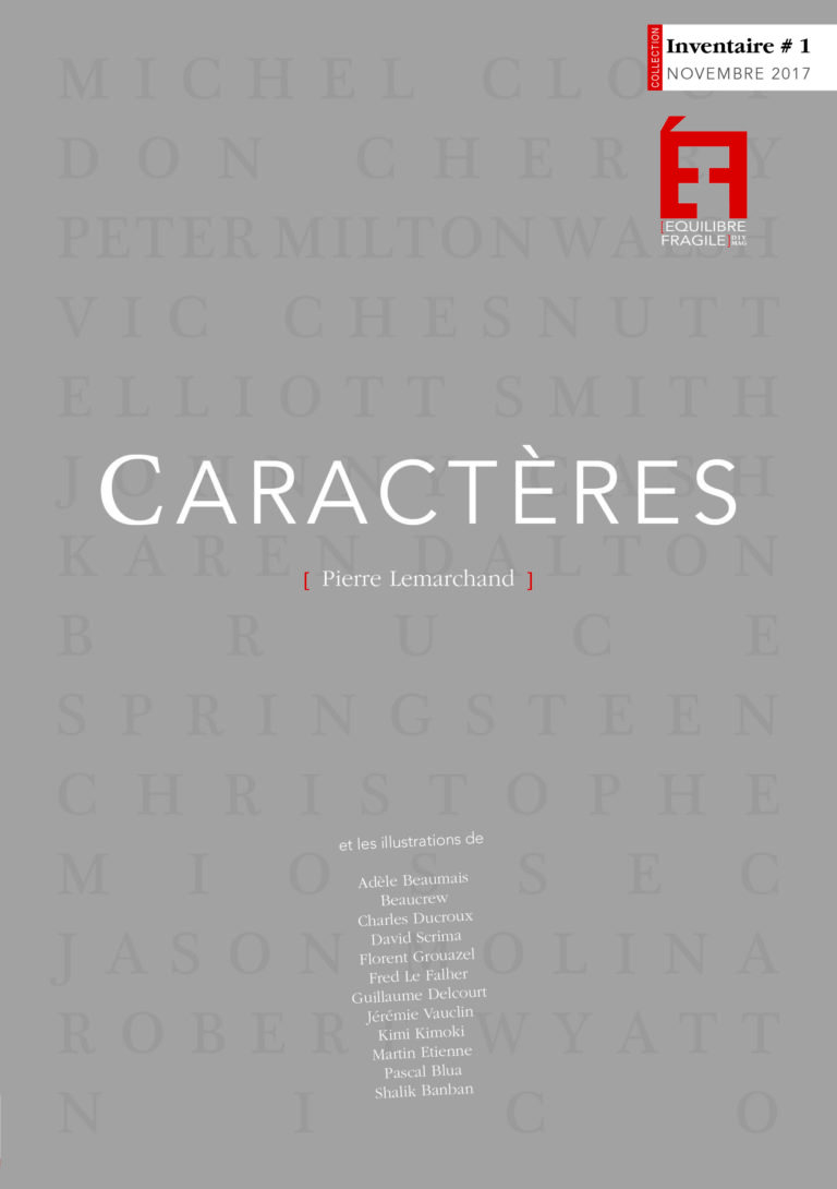 Pierre Lemarchand, son livre Caractères sur Longueur d'Ondes