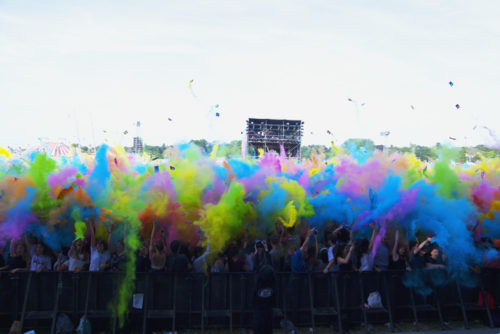Color Party - Solidays 2018. ©Clémence Rougetet