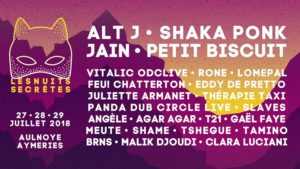 Affiche Festivals desNuits Secrètes 2018