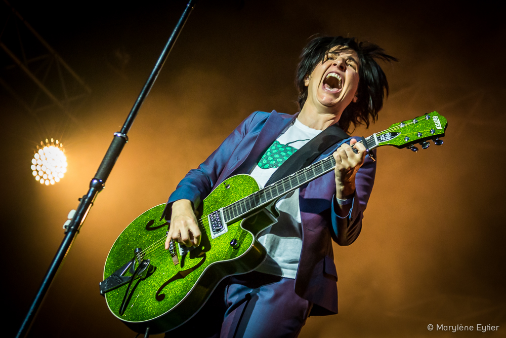 Charleen Spiteri fondatrice du groupe Texas. Pause Guitare 2018 - Texas © Marylène Eytier