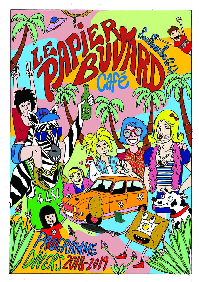 Café Concerts Le Papier Buvard