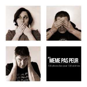 MEME PAS PEUR : 130 photos live pour 130 victimes sur Longueur d'Ondes