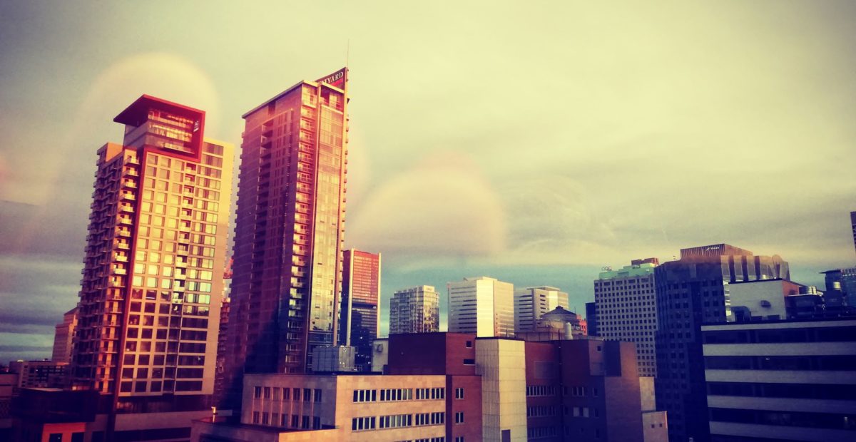 aurore sur Montreal