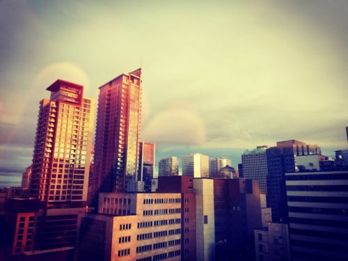 aurore sur Montreal