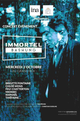 IMMORTEL BASHUNG BILLETTERIE