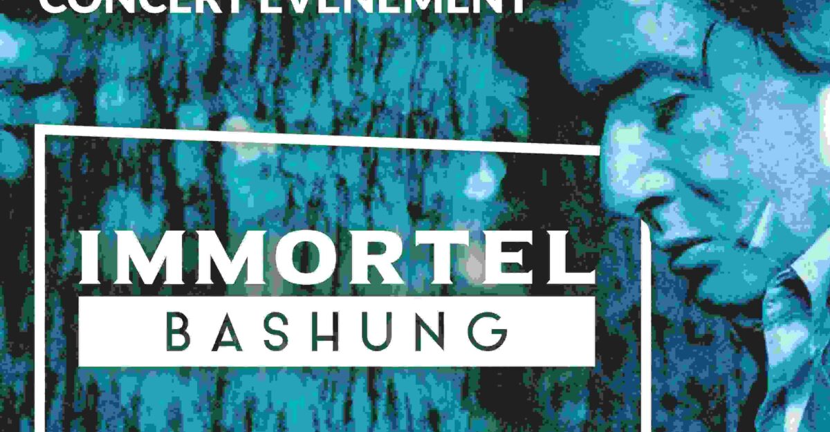 IMMORTEL BASHUNG BILLETTERIE