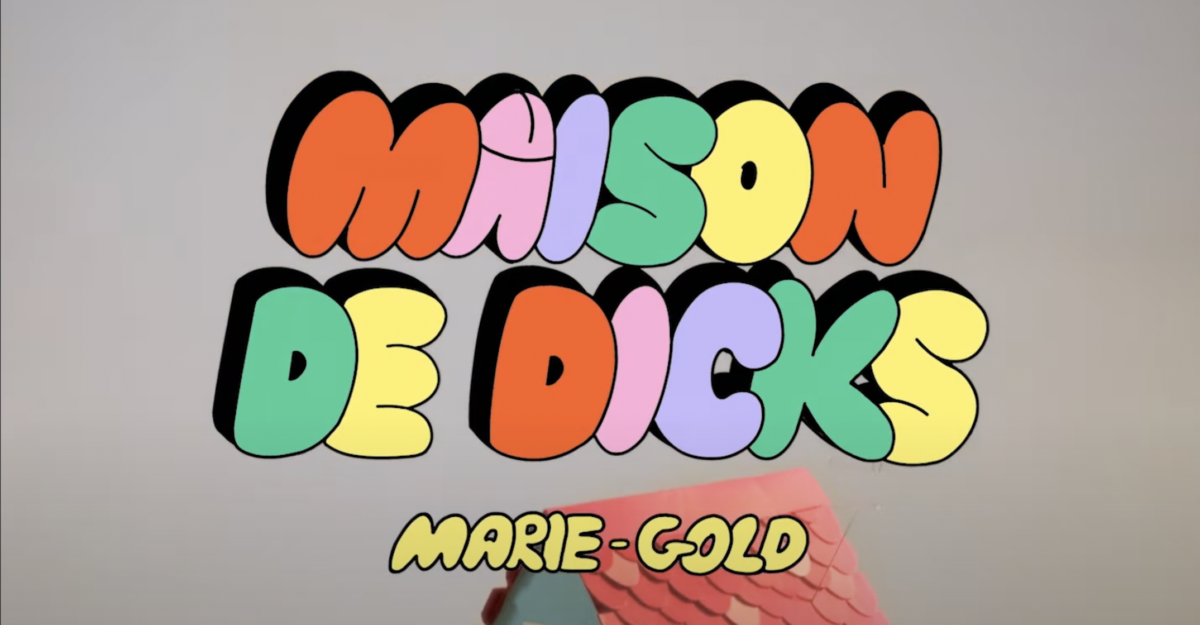 Marie-Gold, son clip "Maison de Dicks" est sur Longueur d'Ondes