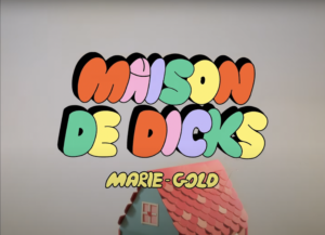 Marie-Gold, son clip "Maison de Dicks" est sur Longueur d'Ondes