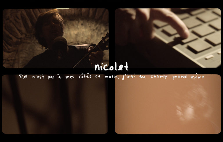 Nicolet, son clip “S’il n’est pas à mes côtés ce matin, j’irai au champ quand même” en EXCLU LO