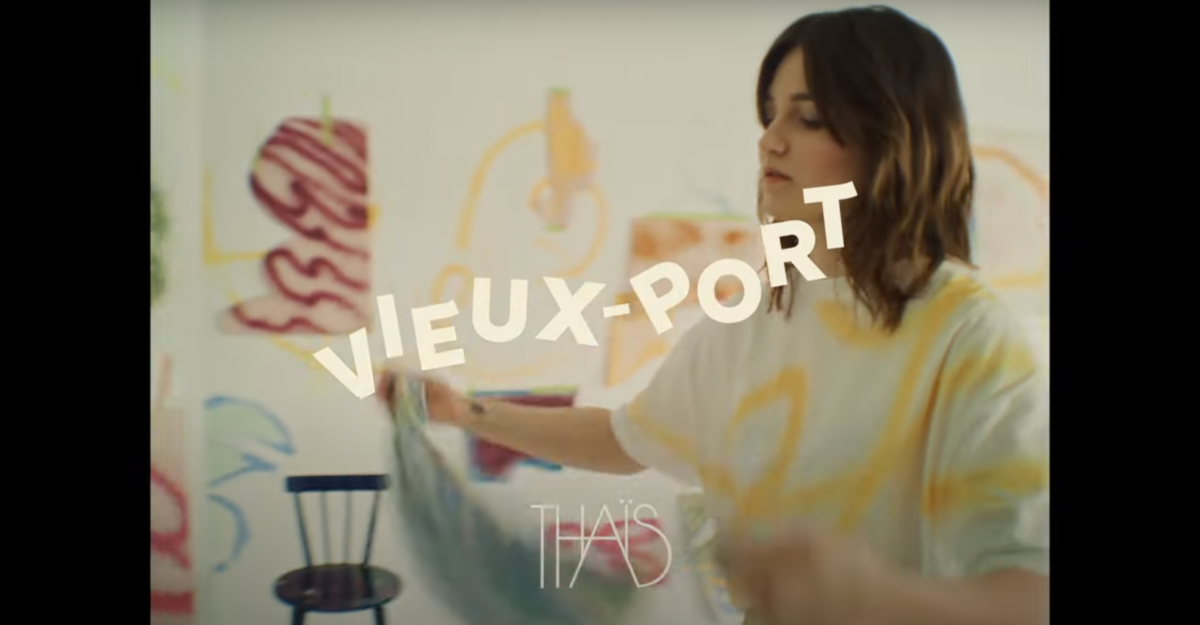 Thaïs, son clip "Vieux-Port" est sur Longueur d'Ondes
