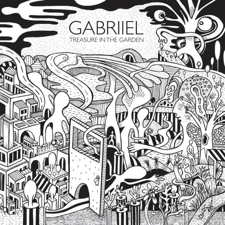 Gabriiel, son album Treasure in the garden sur Longueur d'Ondes