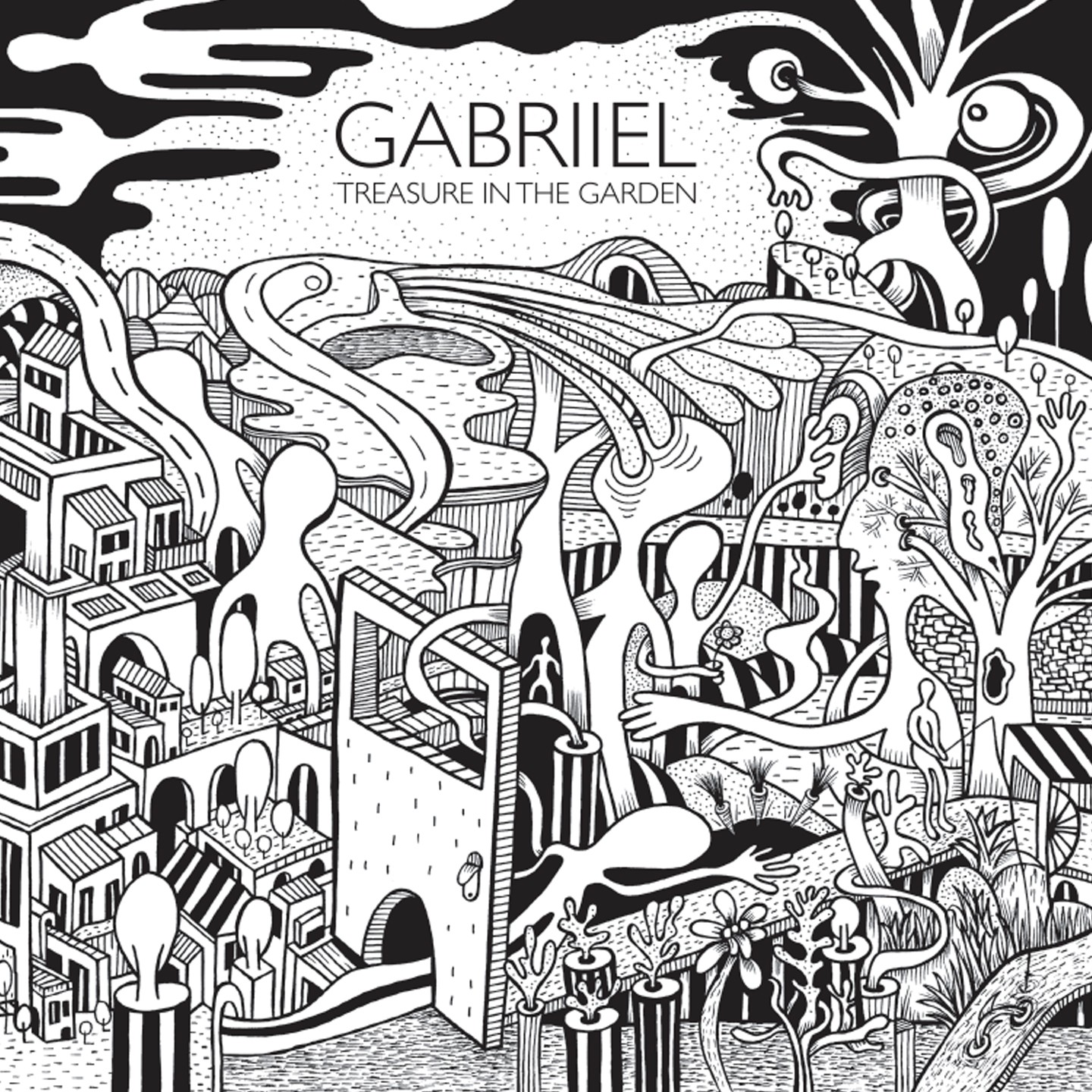 Gabriiel, son album Treasure in the garden sur Longueur d'Ondes