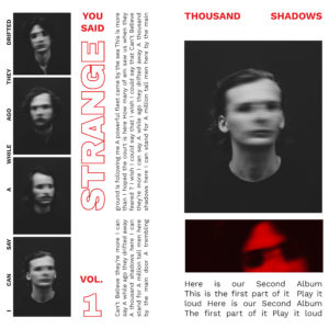 You said strange, leur album Thousand shadows sur Longueur d'Ondes
