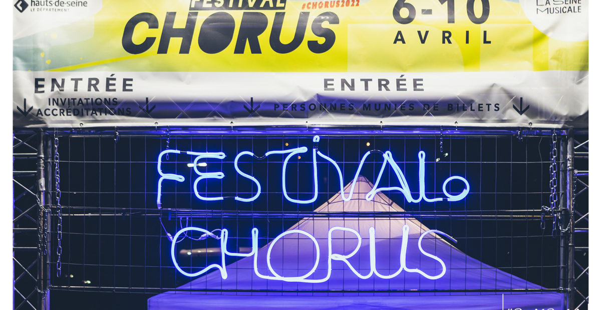 Le festival Chorus du 6 au 10 avril sur Longueur d'Ondes