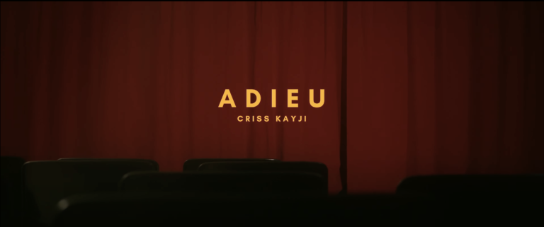 Criss Kayji, son clip "Adieu" est sur Longueur d'Ondes