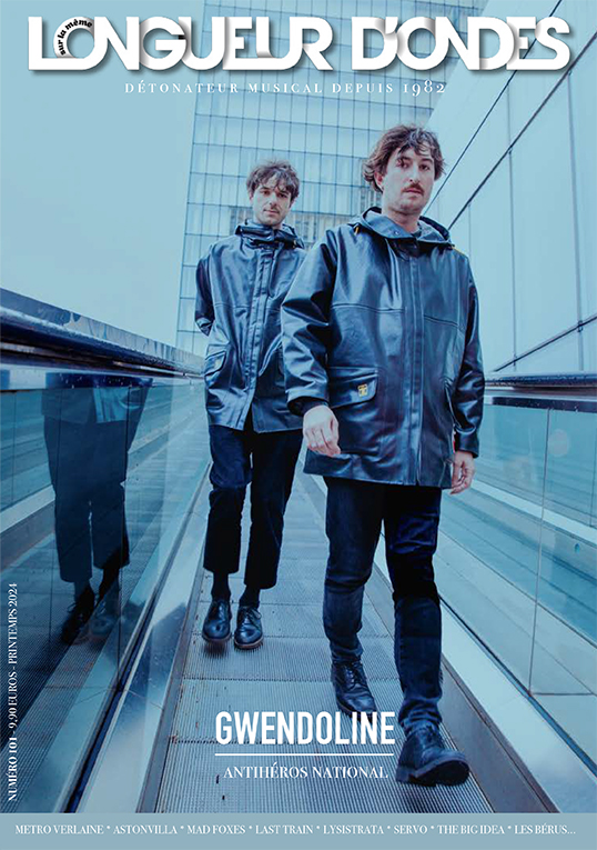 Couverture Longueur d'Ondes n°101 recto avec Gwendoline - Photo © Christophe Crénel