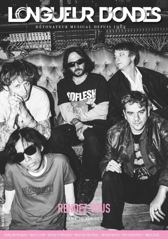 Couverture Longueur d'Ondes n°102 recto avec Rendez-Vous - Photo © Jessica Calvo