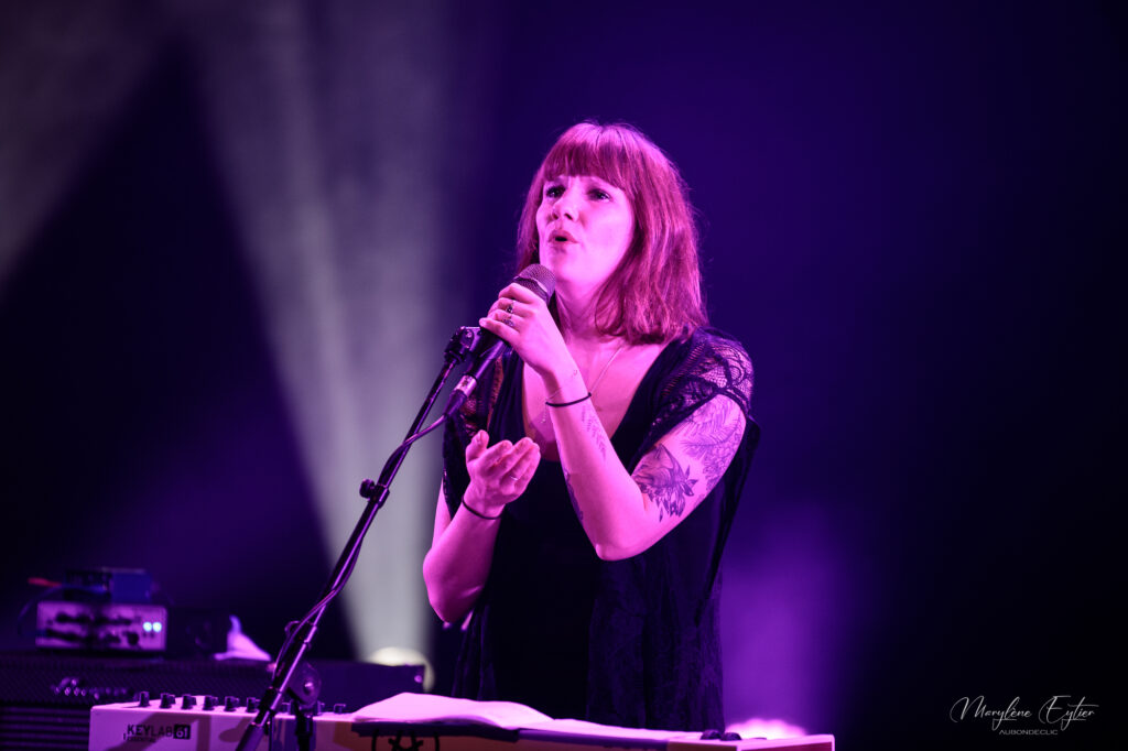 Morgane Imbeaud - La Nuit Bleue au Festival Sémaphore en Chanson - 13/11/24 © Marylène Eytier @aubondeclic