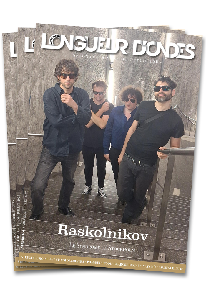 Couverture du N°106 du magazine Longueur d'Ondes en lot de 3 avec Raskolnikov