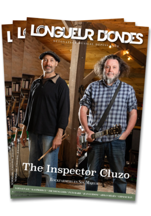 Couverture du N°106 du magazine Longueur d'Ondes en lot de 3 avec The Inspector Cluzo