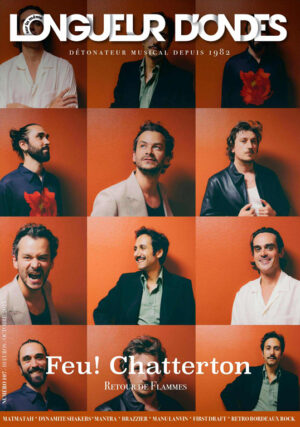 Couverture du N°107 du magazine Longueur d'Ondes avec Matmatah