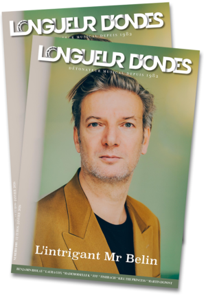 LO 108 - Lot de 2 magazines - Couverture Bertrand Belin