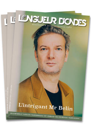 LO 108 - Lot de 3 magazines - Couverture Bertrand Belin