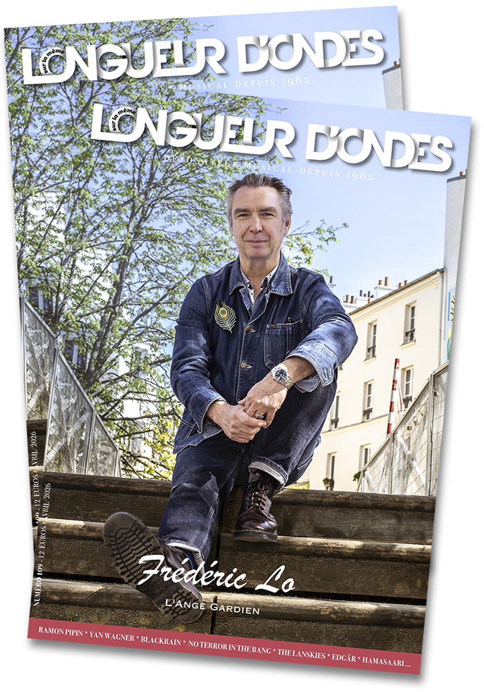 Lot de 2 magazines Longueur d'Ondes n°109 - Frédéric Lo © David Poulain